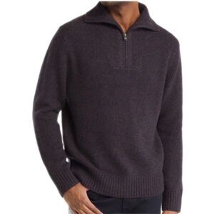 Mélange Quarter-Zip Sweater Vince